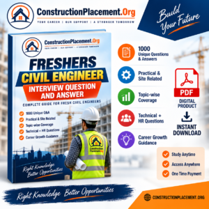 Freshers Civil Engineer Interview Question And Answer Pdf